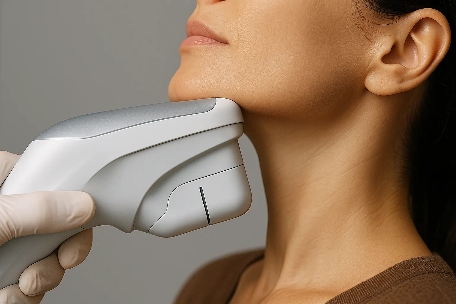 contorno facial e pescoço